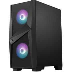 MSI MAG FORGE 100M Mid-Tower Gaming PC Case - afbeelding 3