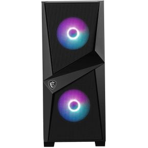 MSI MAG FORGE 100M Mid-Tower Gaming PC Case - afbeelding 4