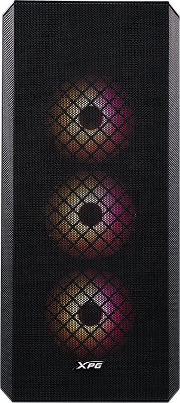 Atx semi tower box xpg defender bl 2 orig - XPG DEFENDER Tower Behuizing (Black)