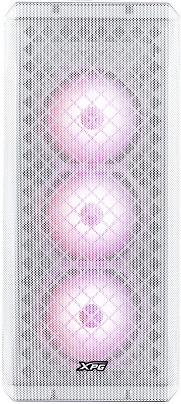 Atx semi tower box xpg defender wh 5 orig - XPG DEFENDER Mid-Tower Chassis (White) Behuizing