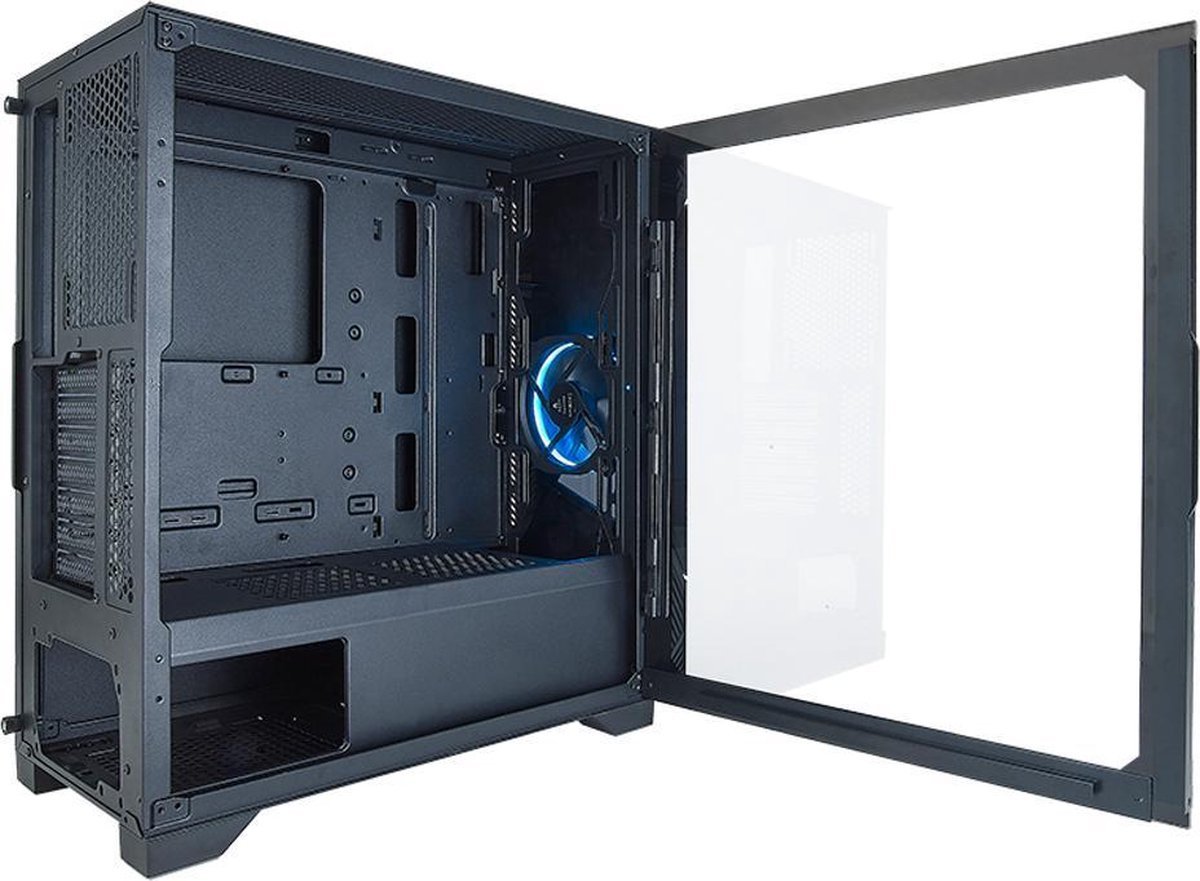 Azza Eclipse 440 Argb | Midi Tower Case | Zwart - afbeelding 5