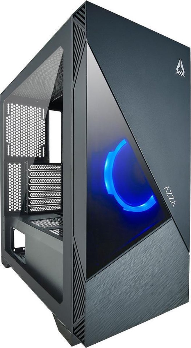 Azza Azza Eclipse 440 Argb | Midi Tower Case | Zwart