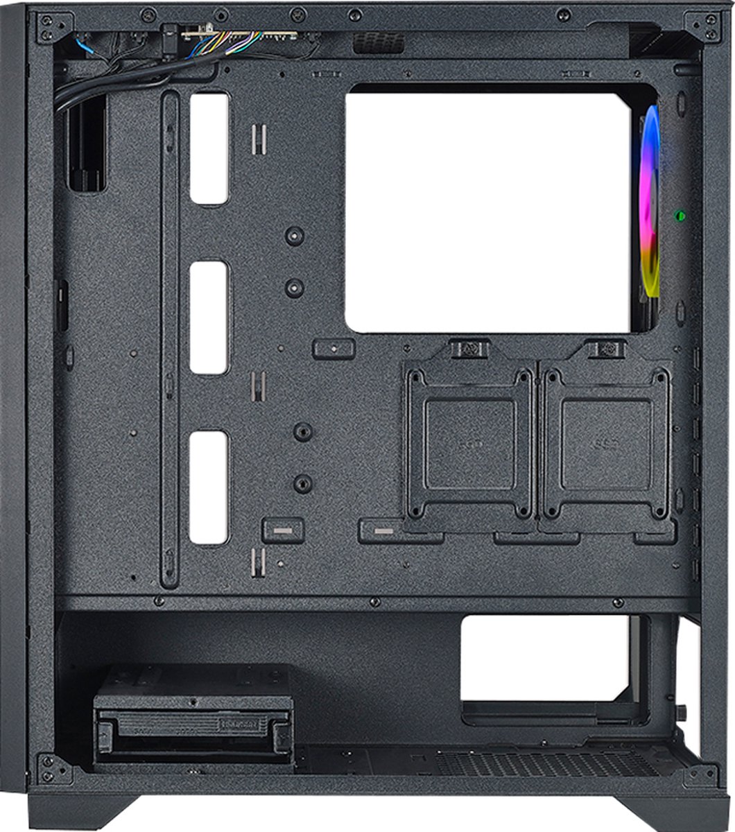 Azza Hive 450 Rgb | Midi Tower Case | Zwart - afbeelding 3