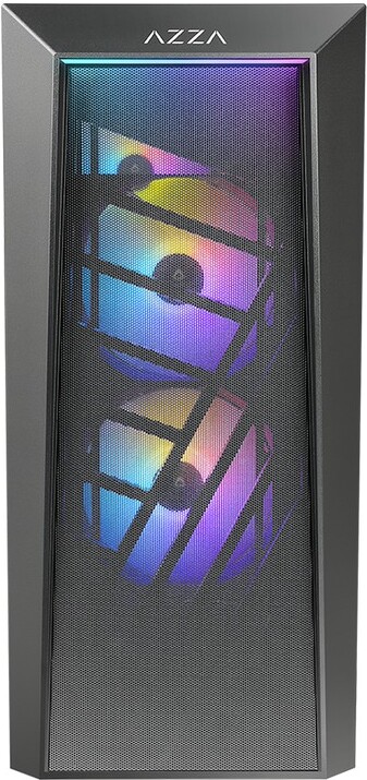 Azza sentinel midi tower zwart 5 orig - Azza Sentinel Midi Tower Behuizing