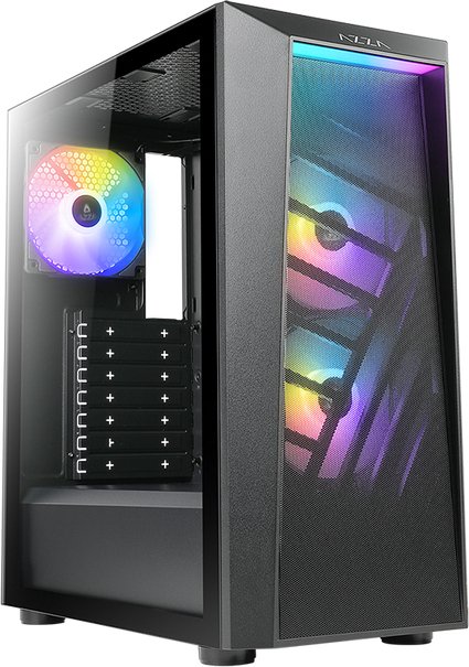 Azza sentinel midi tower zwart - Azza Sentinel Midi Tower Behuizing
