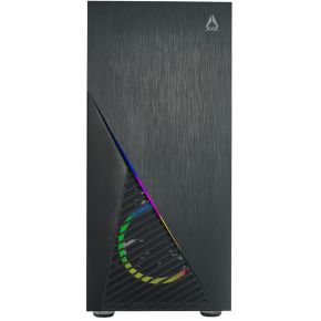 Zeno CSAZ-350 Mid Tower ATX-behuizing Zwart - afbeelding 2