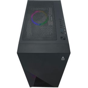 Zeno CSAZ-350 Mid Tower ATX-behuizing Zwart - afbeelding 3