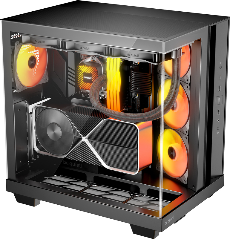 Be quiet light base 500 lx midi tower 398305 3 orig - Be quiet! Light Base 500 LX Behuizing (Black)