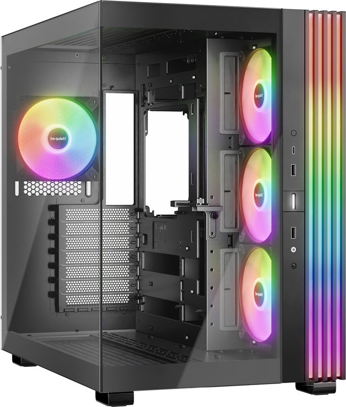Be quiet light base 600 lx midi tower 16103 - Be quiet! Light Base 600 LX Behuizing (Black)