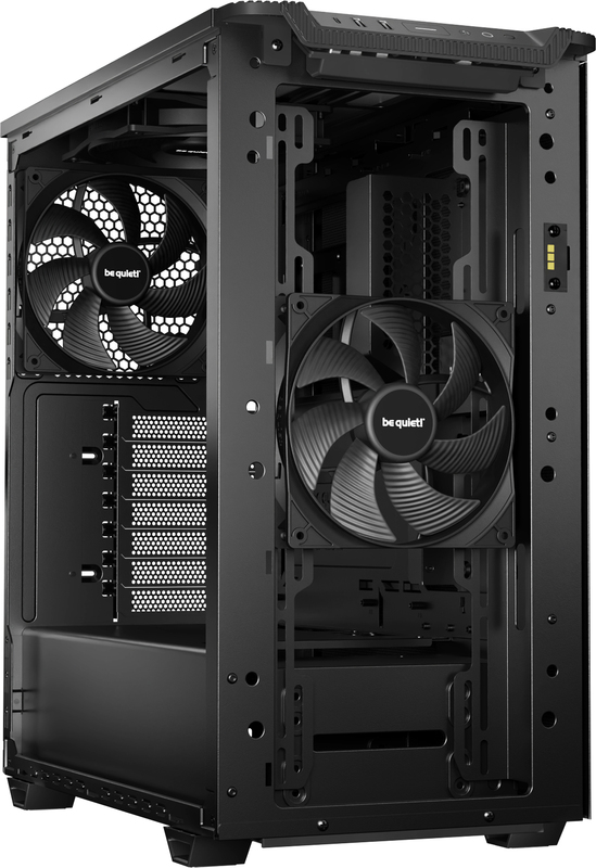 Be quiet pure base 501 dx midi tower 17206 2 orig - Be quiet! Pure Base 501 DX Behuizing (Black)
