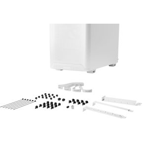 4260052192863Be Quiet! Pure Base 501 Lx White, 450 X 231 X 449, 1X Usb-C, 2X Usb 3.0, Hd Audio, 2X 3,5, 5X 2,5, Inc 3X 120 Mm / 1X 140Mm Light Wings Lx Pwm, Mesh Front, Tg Side, Argb-Pwm Hub - afbeelding 7