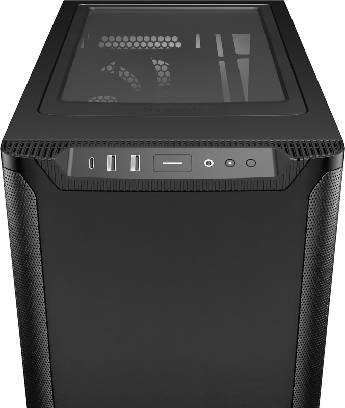 Be quiet pure base 501 midi tower behui 3 orig - Be quiet! Pure Base 501 Behuizing (Black)