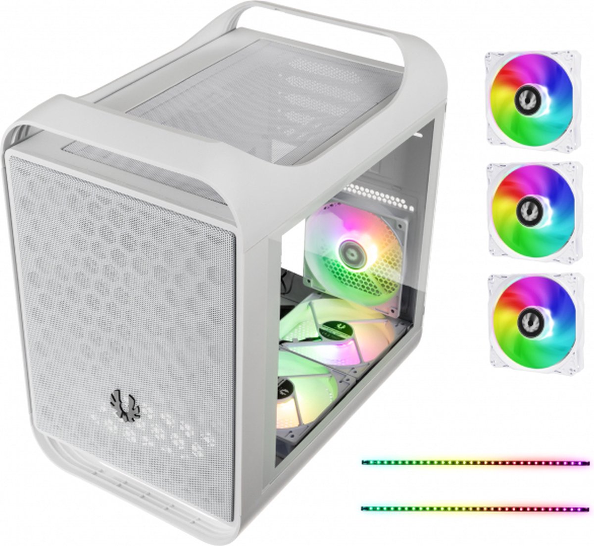 Prodigy M 2022 ARGB Behuizing (White) - afbeelding 2