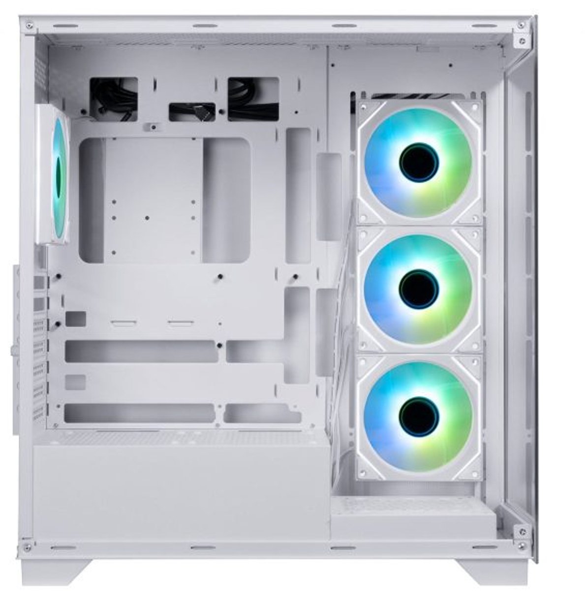 Ceto Premium Edition White Mid Tower Behuizing inclusief 850W Voeding - afbeelding 10