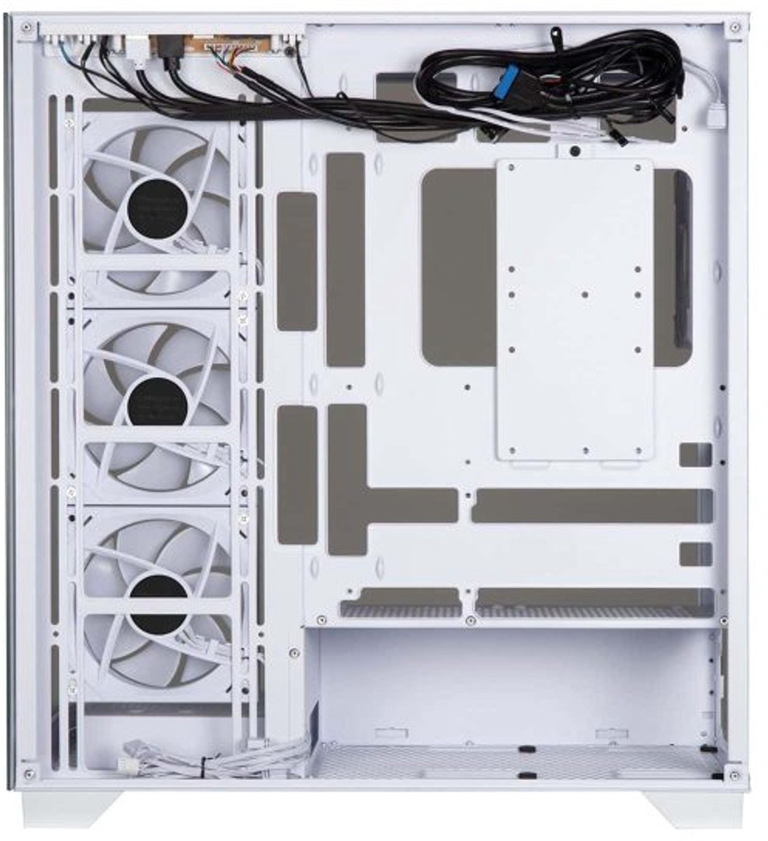 Ceto Premium Edition White Mid Tower Behuizing inclusief 850W Voeding - afbeelding 2