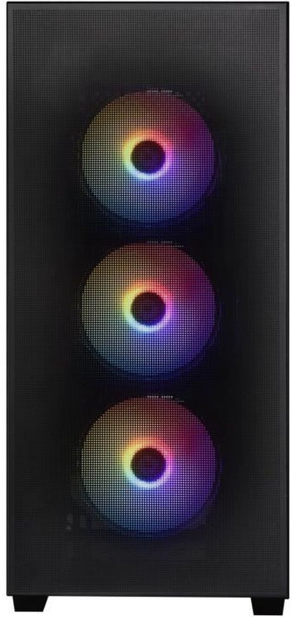 BITFENIX Bitfenix – Flow – Mid-Tower Pc Behuizing – Atx – 4X Argb 120Mm