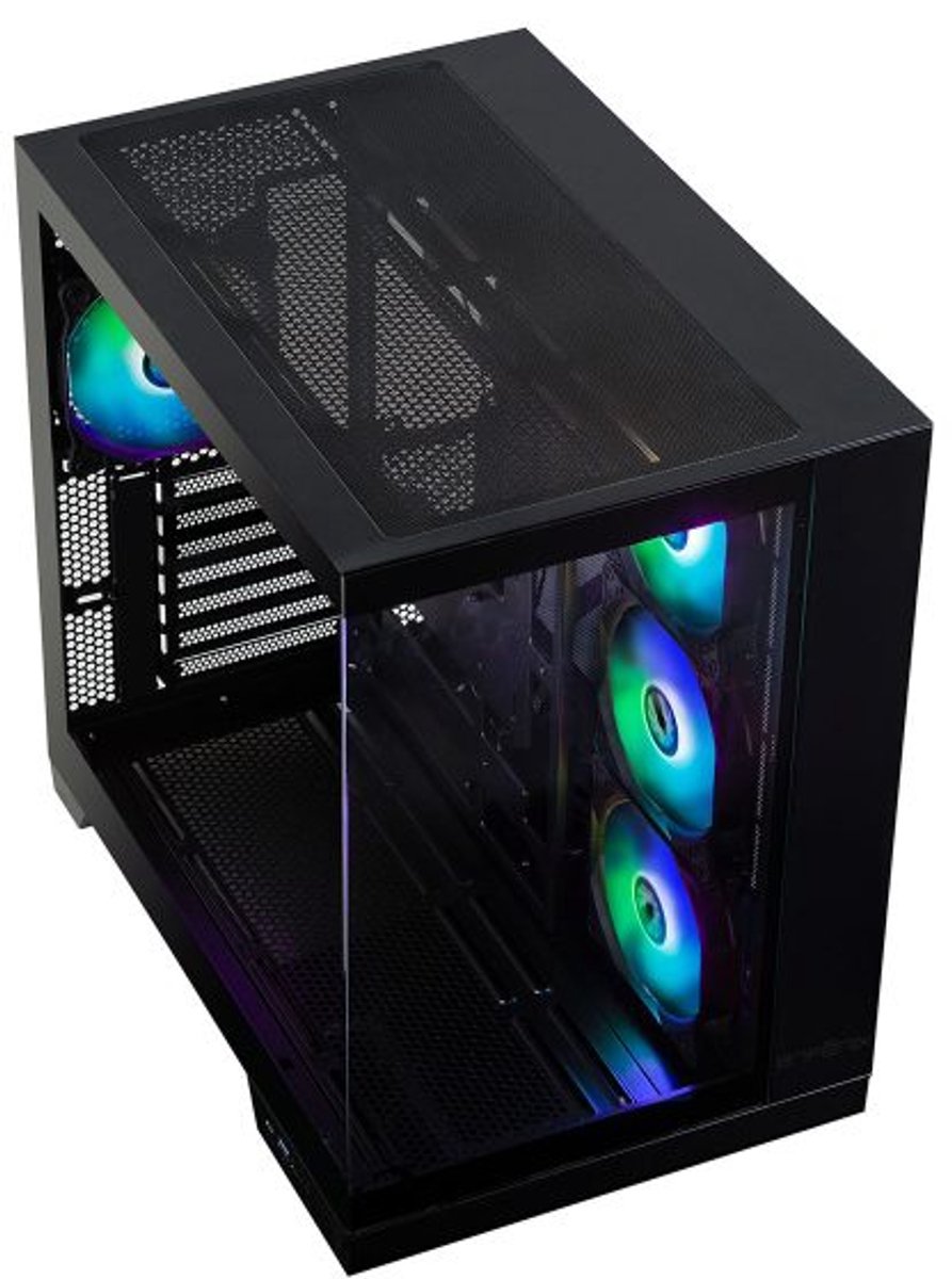 MH100 ARGB Tempered Glass Mid Tower (inc. 750W 80+ Bronze PSU) - afbeelding 3