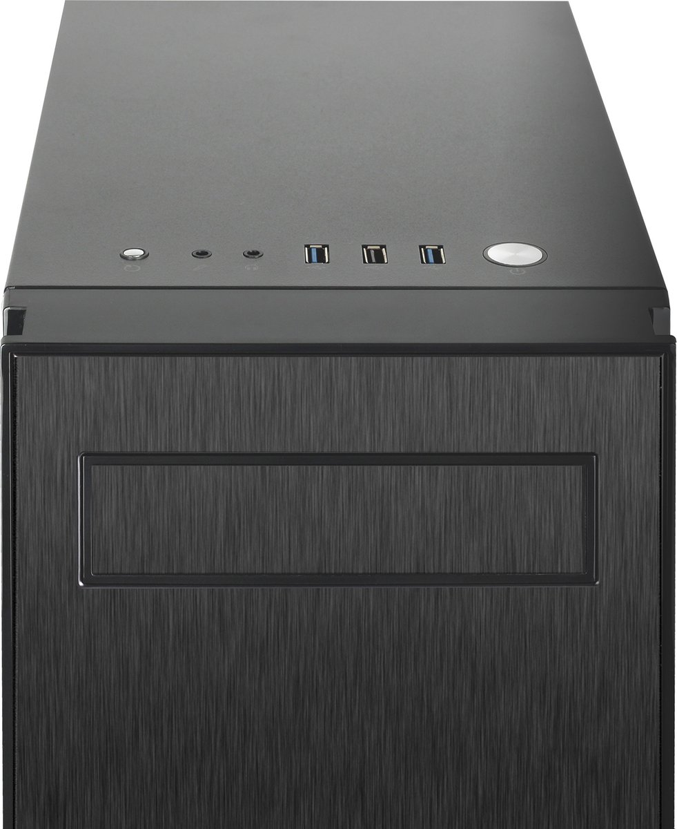 Chieftec Al-02B-Tg-Op Computerbehuizing Tower Zwart - afbeelding 2