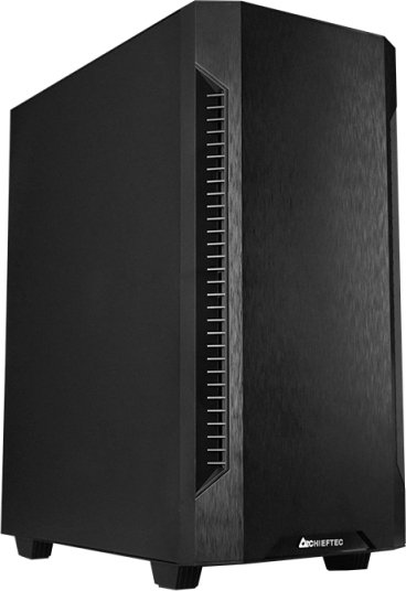 Chieftec as 01b op midi tower behuizing - Chieftec AS-01B-OP Full Tower behuizing zwart