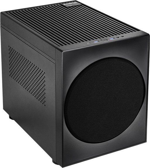 Chieftec ci 03b op cubecube behuizing - Chieftec The Cube Computerbehuizing Behuizing