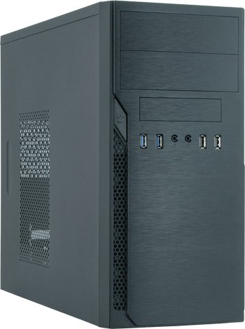 Chieftec elox black 2xusb 3 0 2x - Chieftec HO-12B-OP Tower Behuizing (Black)