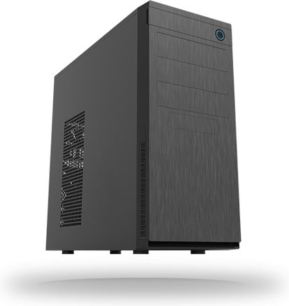 Chieftec hc 10b op midi tower behuizing - Chieftec HC-10B-OP Mid tower Behuizing (Black)