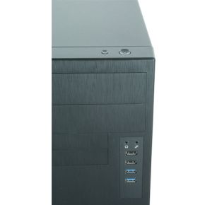 Chieftec Ho-11B Tower Zwart 350 W behuizing - afbeelding 4