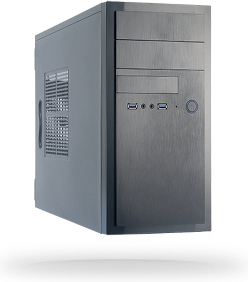 Chieftec Ht-01B-350Gpb Computerbehuizing Midi Tower Zwart 350 W