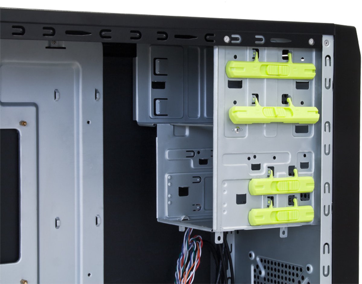 Chieftec Lg-01B-Op Computerbehuizing Midi Tower Zwart - afbeelding 3