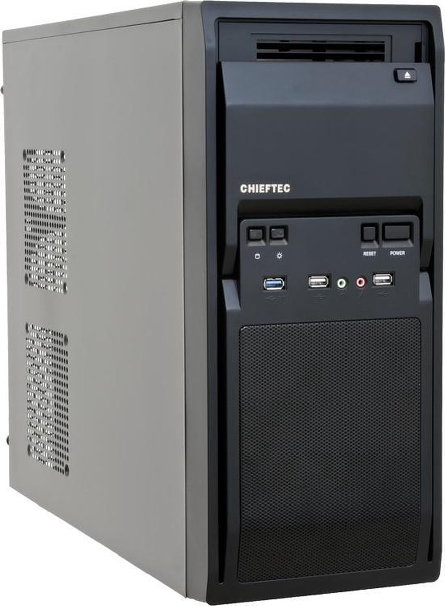 Chieftec Lg-01B-Op Computerbehuizing Midi Tower Zwart - afbeelding 4
