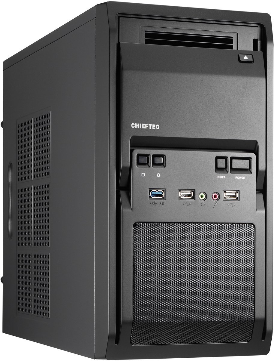 Chieftec Chieftec Lt-01B-350Gpb Computerbehuizing Mini Tower Zwart 250 W