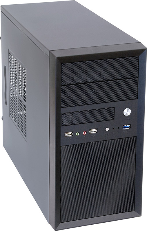 Chieftec mesh miditower ct 01b 350gpb m 3 orig - Chieftec Mesh MidiTower LCX-01SLSLB Silver 400W Behuizing