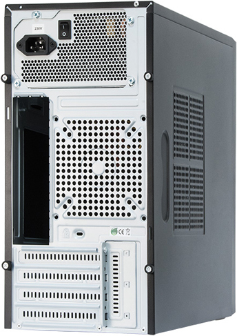 Chieftec mesh miditower ct 01b 350gpb m 5 orig - Chieftec Mesh MidiTower LCX-01SLSLB Silver 400W Behuizing