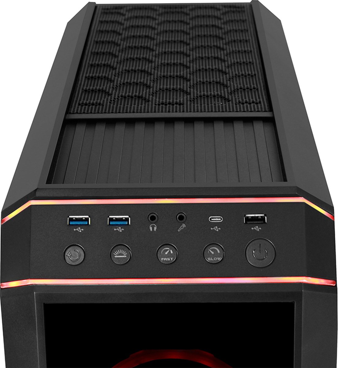 Chieftec Stallion Ii Midi Tower Zwart behuizing - afbeelding 6