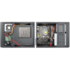 Chieftec Ue-02B Computerbehuizing Mini Tower Zwart 250 W - afbeelding 3