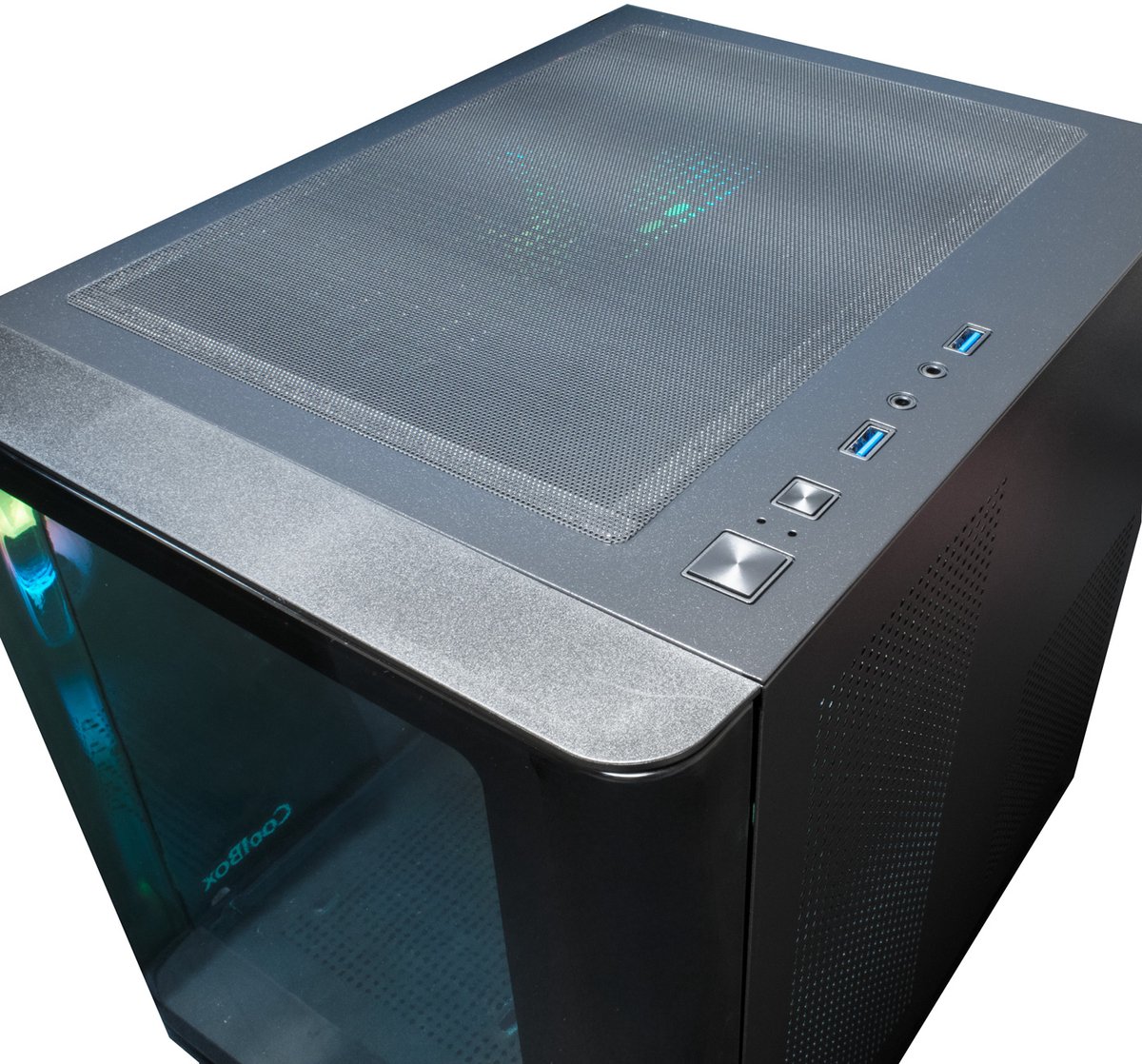 Coolbox Gm100 Vision Pc-Behuizing Zwart - afbeelding 2