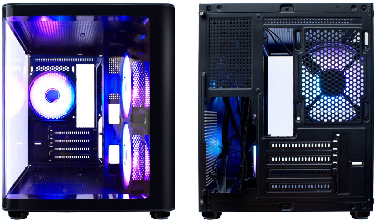 Coolbox Gm100 Vision Pc-Behuizing Zwart - afbeelding 7