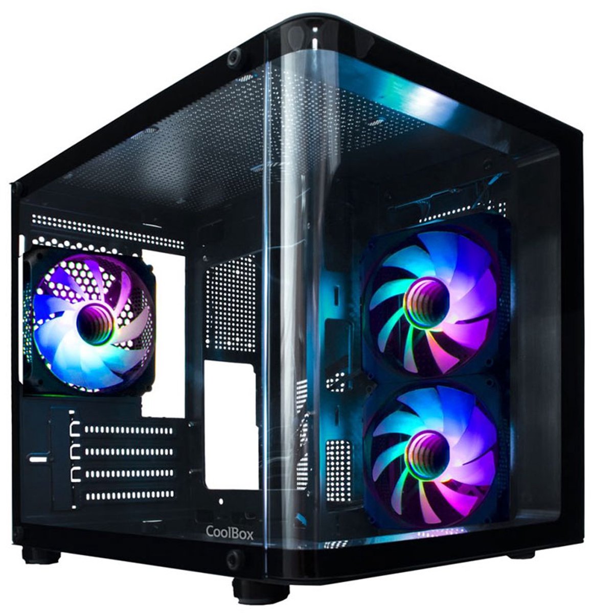 Coolbox Gm100 Vision Pc-Behuizing Zwart - afbeelding 9