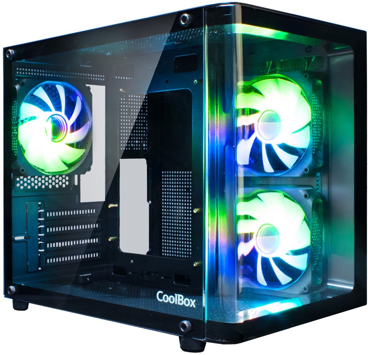 Coolbox Gm100 Vision Pc-Behuizing Zwart