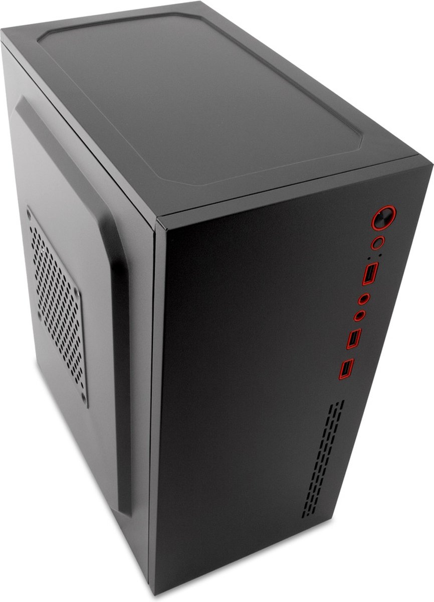 Pcc-Mpc45-1 Computerbehuizing Desktop Zwart Behuizing - afbeelding 3