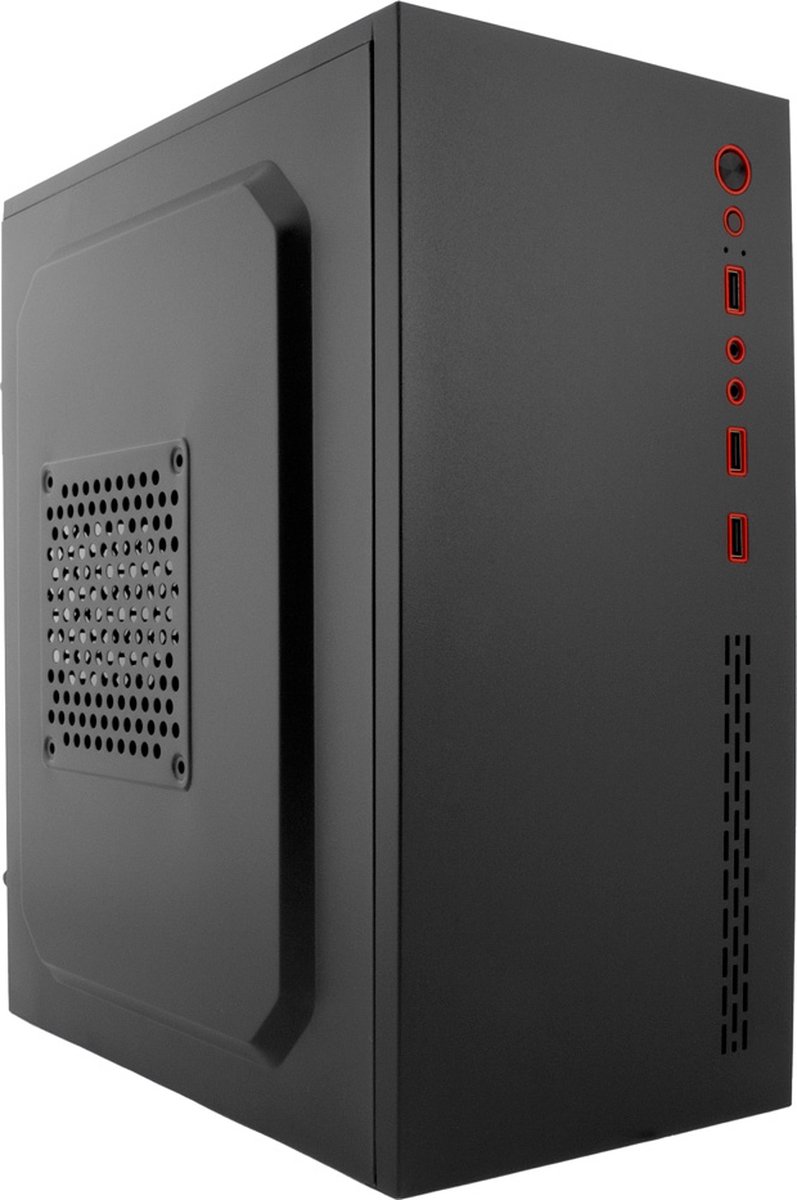 Pcc-Mpc45-1 Computerbehuizing Desktop Zwart Behuizing - afbeelding 4