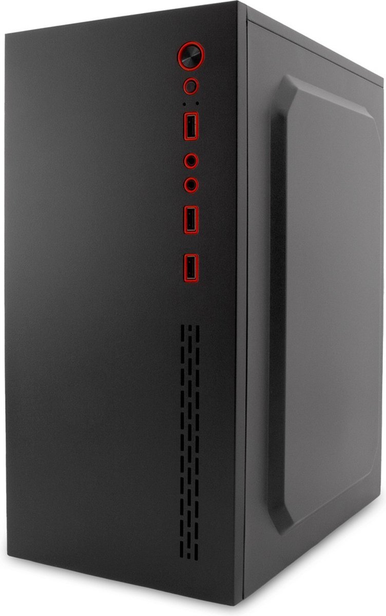 CoolBox Coolbox Pcc-Mpc45-1 Computerbehuizing Desktop Zwart 500 W