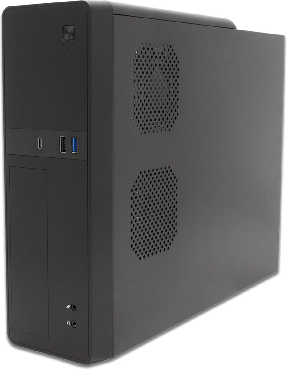 Coolbox T-310 Micro Tower Zwart 300 W behuizing - afbeelding 10
