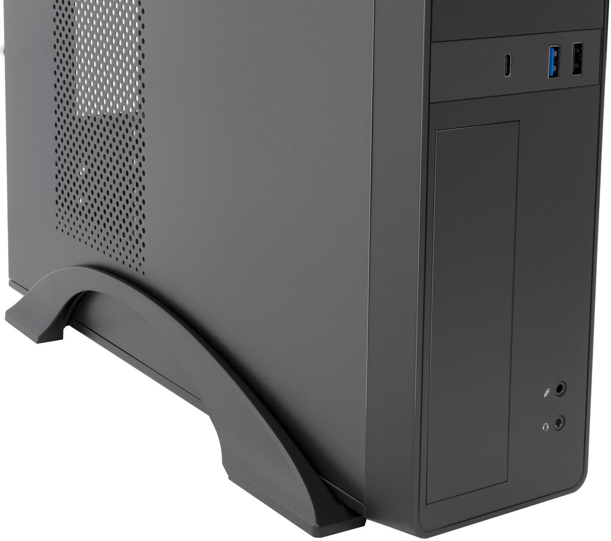 Coolbox T-310 Micro Tower Zwart 300 W behuizing - afbeelding 3