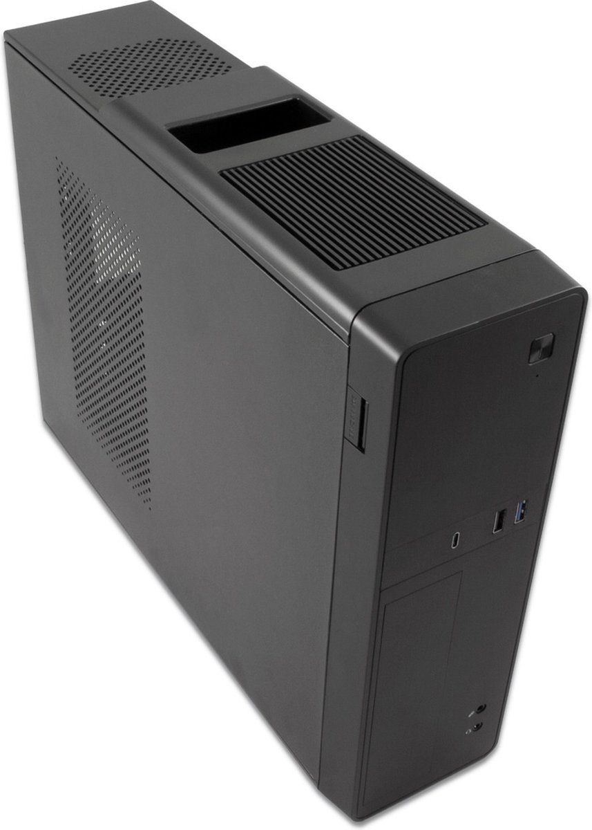 Coolbox T-310 Micro Tower Zwart 300 W behuizing - afbeelding 5