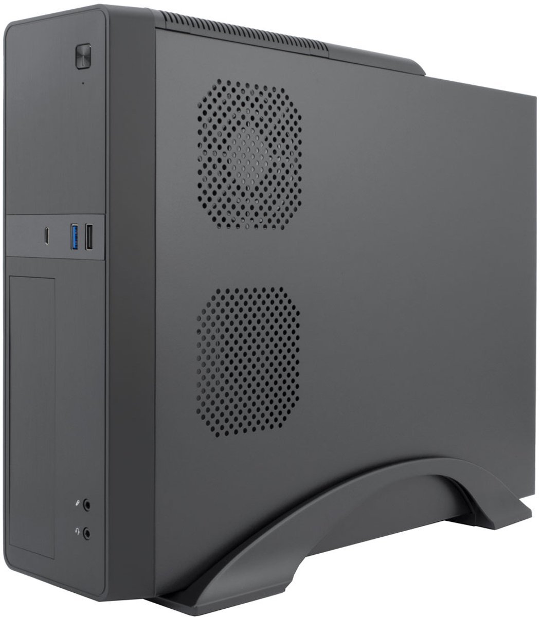 Coolbox T-310 Micro Tower Zwart 300 W behuizing - afbeelding 6