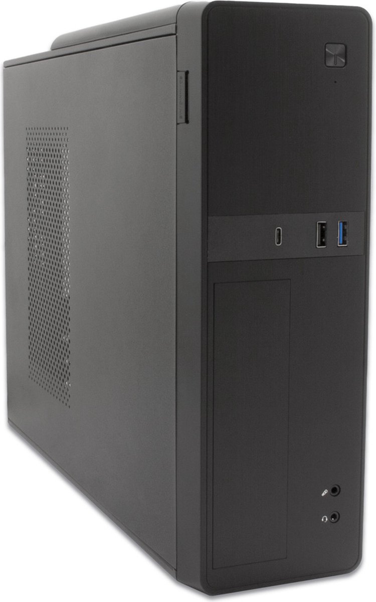 Coolbox T-310 Micro Tower Zwart 300 W behuizing - afbeelding 9