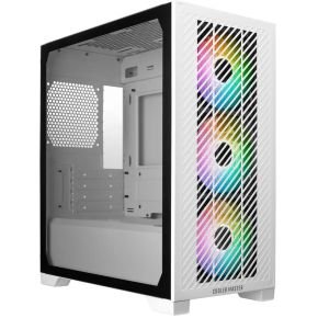 Cooler Master Cooler Master Elite 301 White Mini Tower Wit