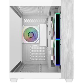 Cooler Master Elite 481 Wood - Wit behuizing - afbeelding 2