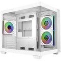 Cooler Master Elite 481 Wood - Wit behuizing
